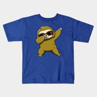 Dabbing Sloth Kids T-Shirt